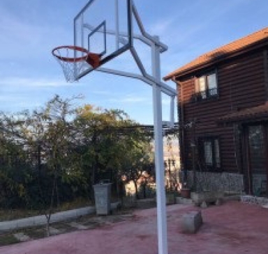 42- Tek Direkli Yükseklik Ayarlı Basketbol Potası
