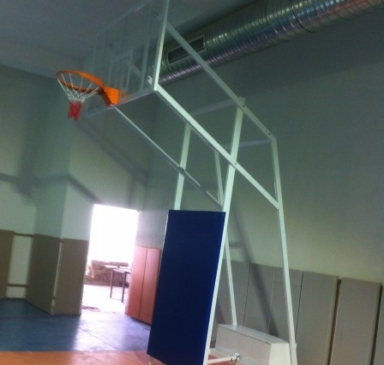 6- Dört Direkli Seyyar Tekerlekli Basketbol Potası