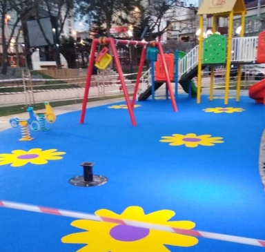 Çocuk oyun alanı yapımı park