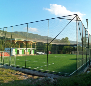 Açık Halı-Futbol Sahası Yapımı