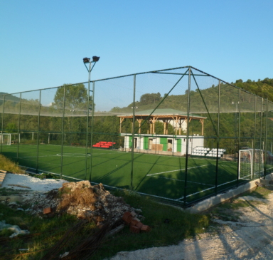 Açık Halı-Futbol Sahası Yapımı
