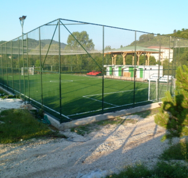 Açık Halı-Futbol Sahası Yapımı