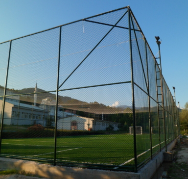 Açık Halı-Futbol Sahası Yapımı