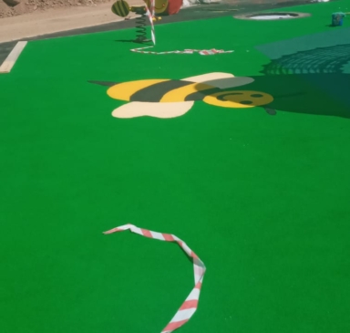 Çocuk Oyun Parkları Yapımı Epdm Zemin Kaplama