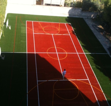 Çok Amaçlı Saha Yapımı Basket-Tenis-Futbol2